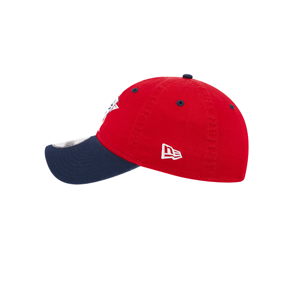Men's FC Dallas New Era Red Americana 9TWENTY Adjustable Hat