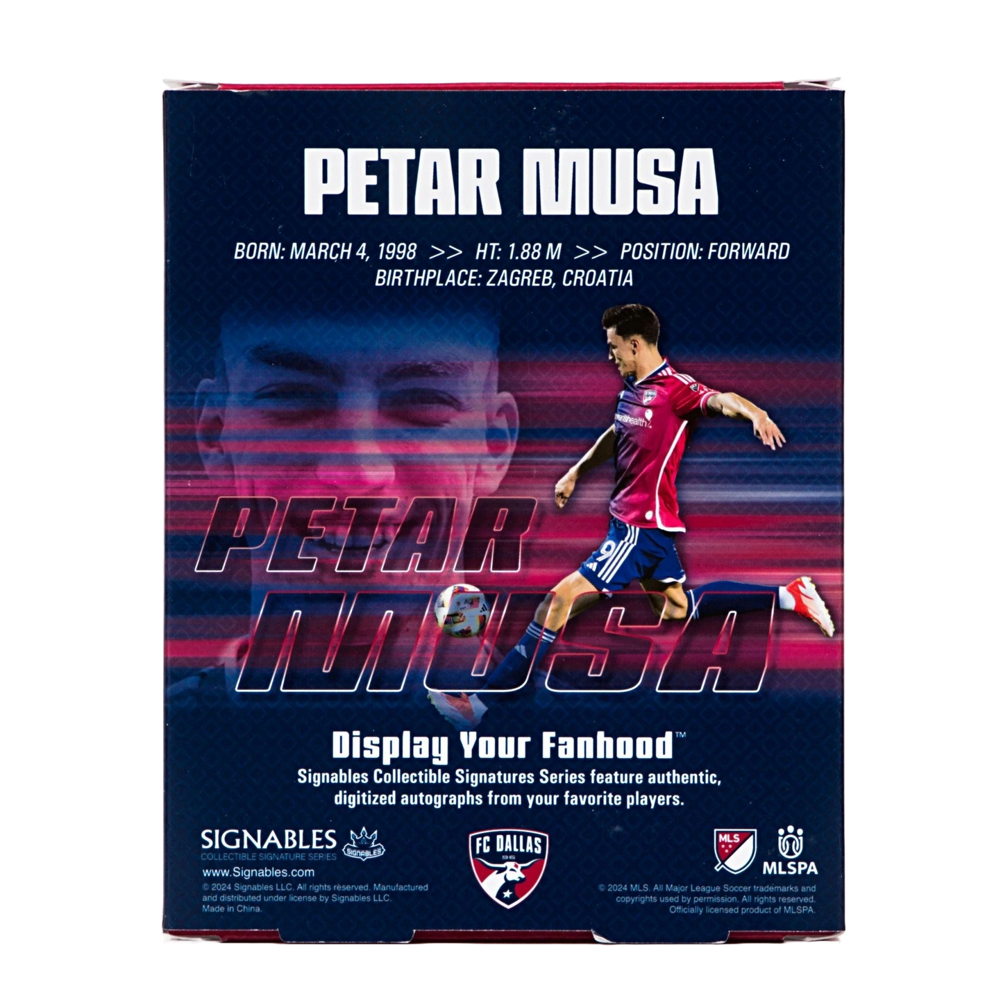 Petar Musa - FC Dallas 2024 Signables Sports Collectible