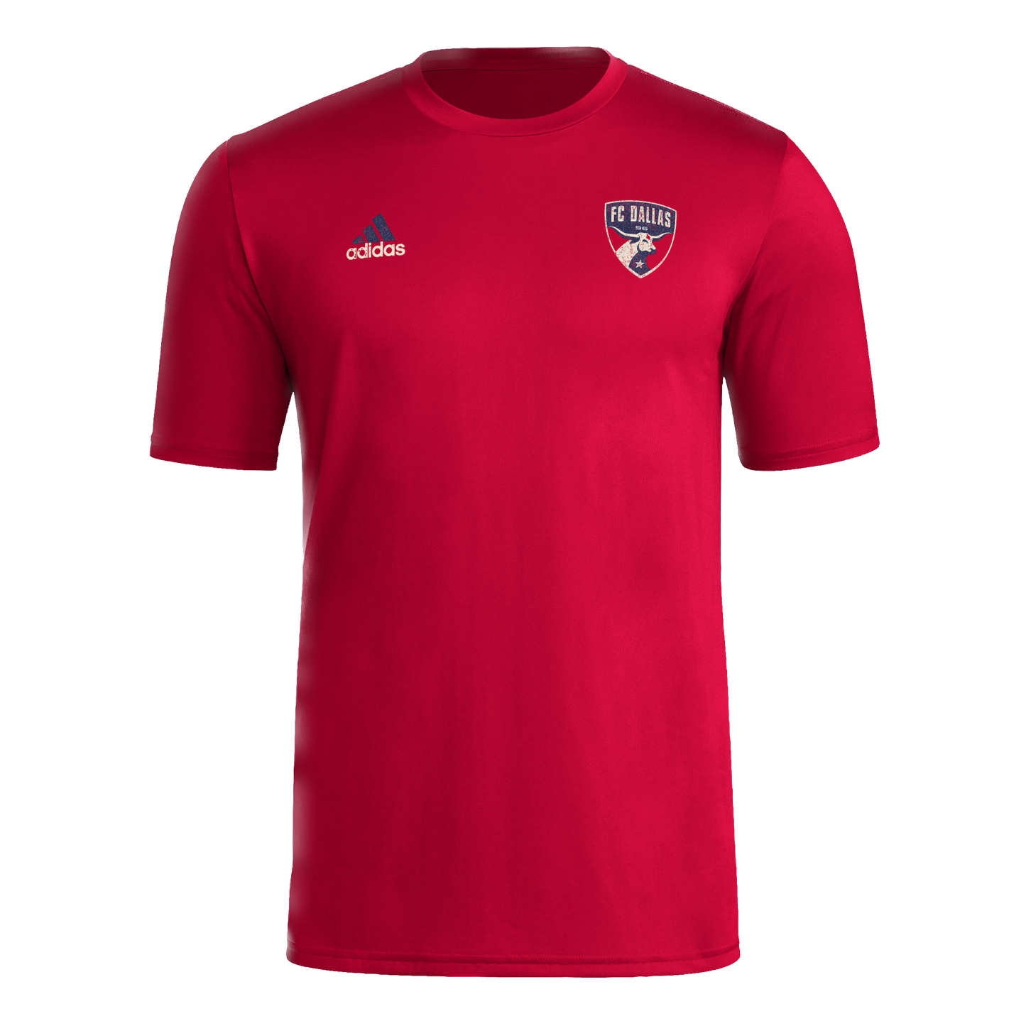 FC Dallas Pregame Logo Red Tee