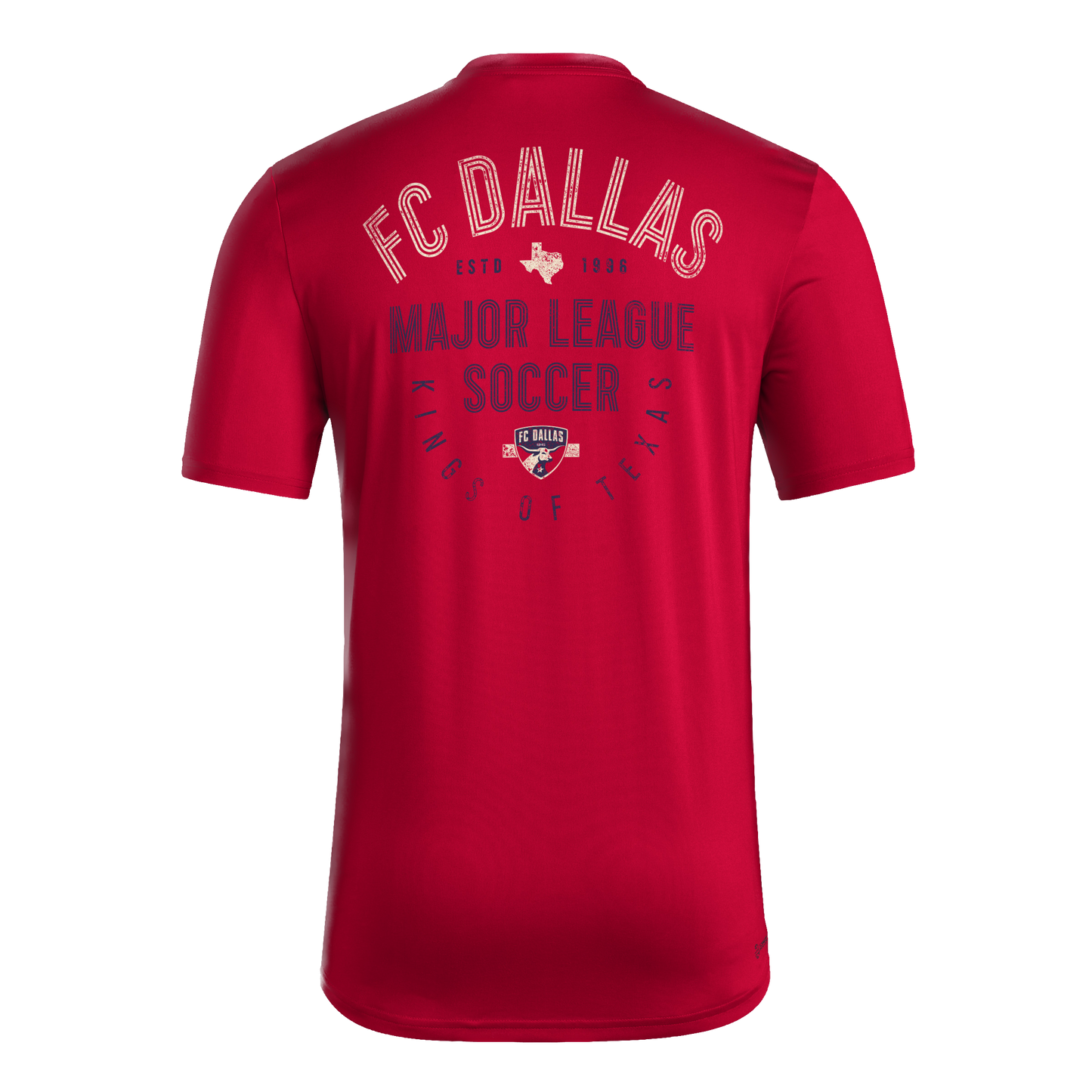FC Dallas Pregame Logo Red Tee