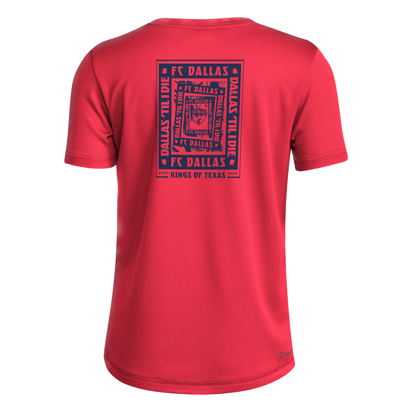 FC Dallas Pregame Logo Red Tee Kids