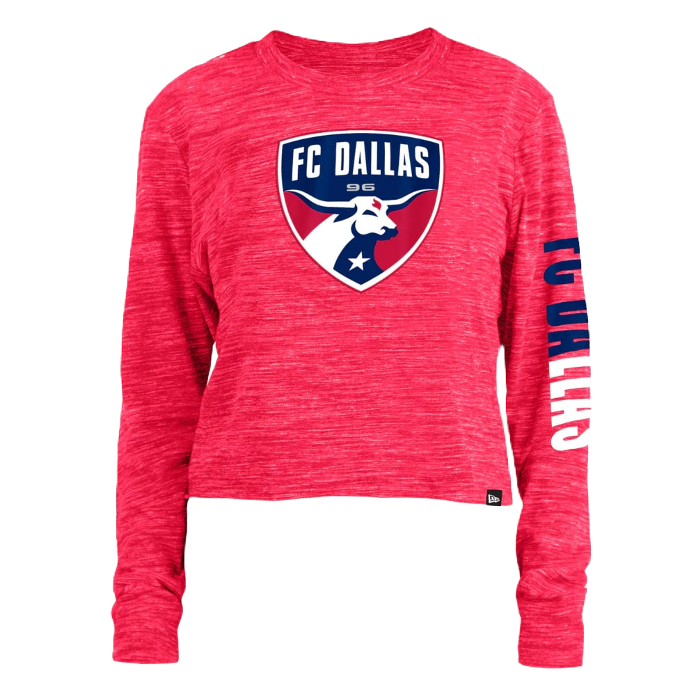 FC Dallas Women Space Dye Crop Tee