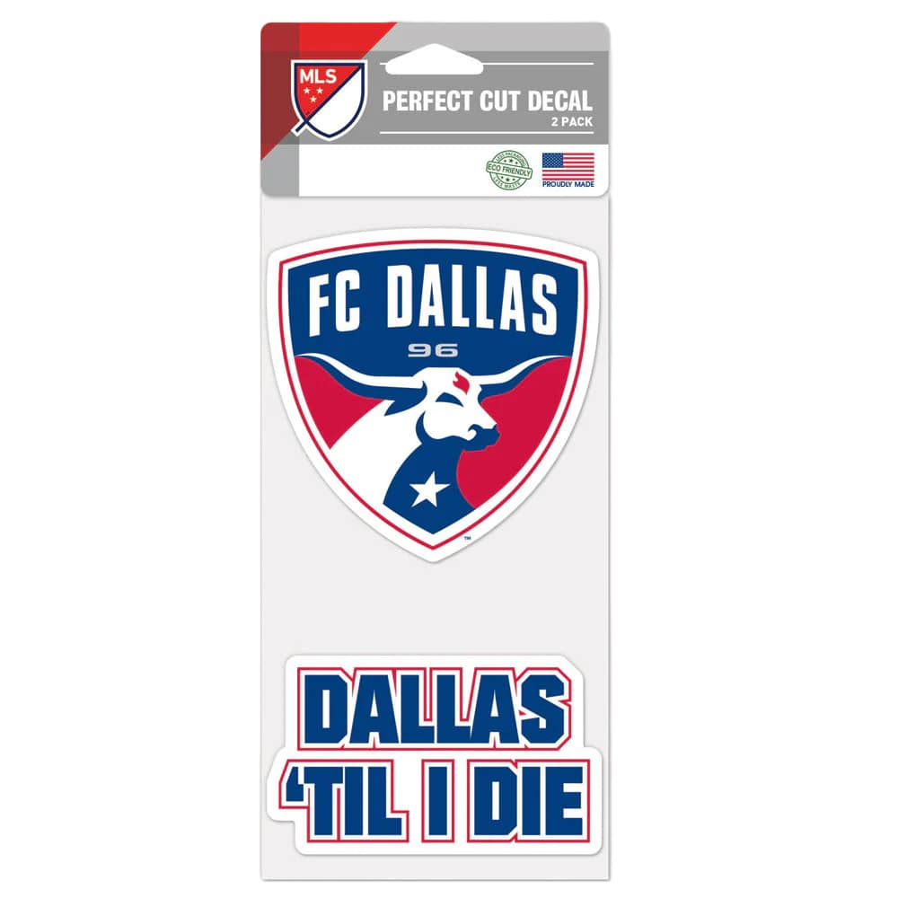 FC Dallas Perfect Decal - 2 pk