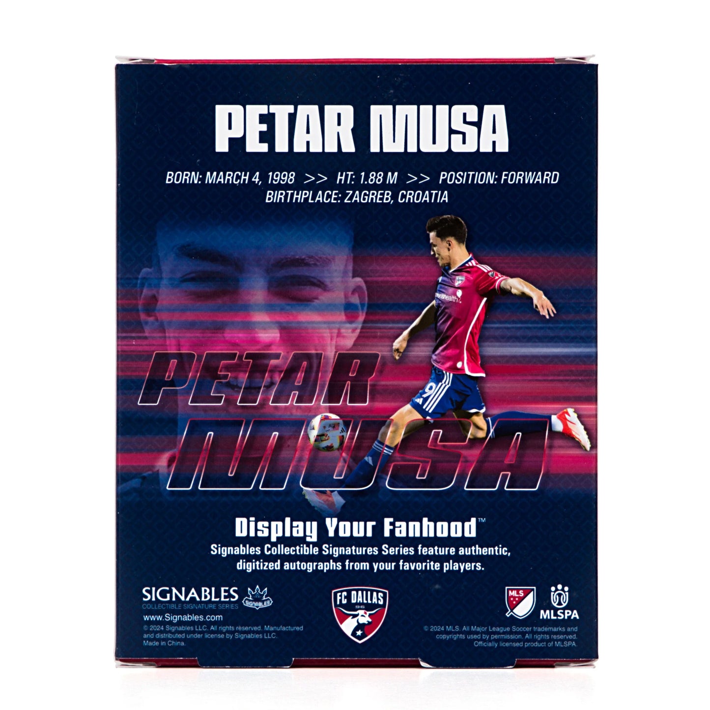 Petar Musa - FC Dallas 2024 Signables Sports Collectible