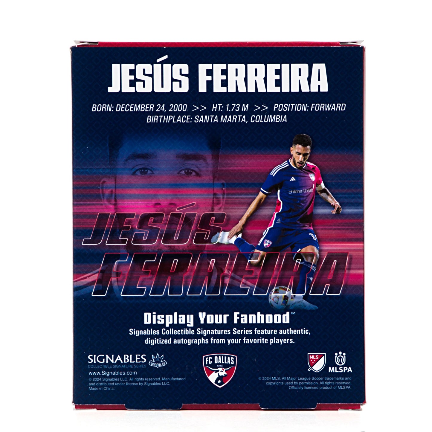 Jesus Ferreira - FC Dallas 2024 Signables Sports Collectible