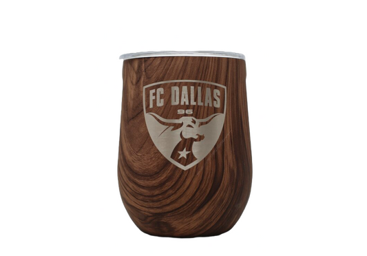 FC Dallas Walnut Stemless
