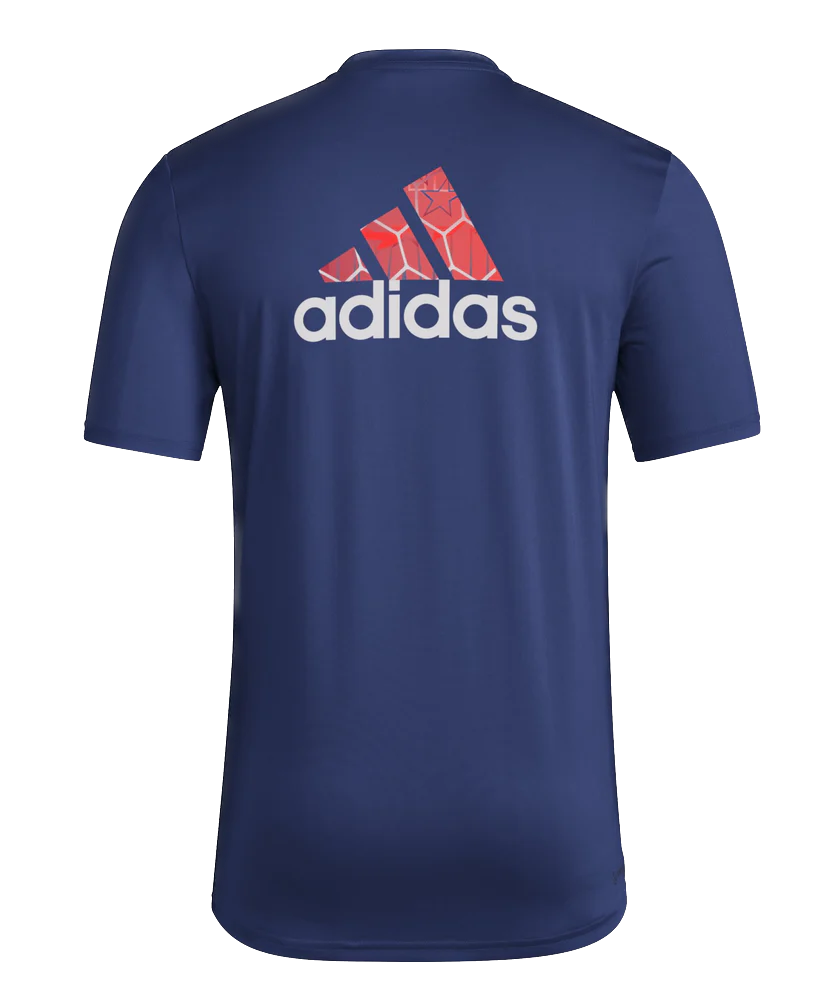 FC Dallas Pregame Wordmark Navy Tee