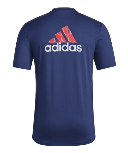 FC Dallas Pregame Wordmark Navy Tee