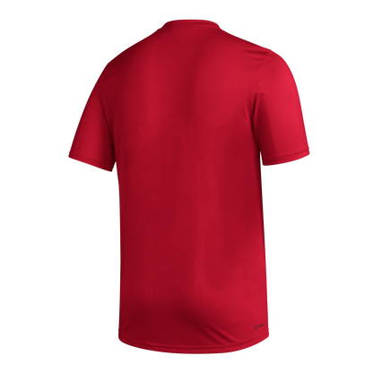 adidas FC Dallas Logo Red Tee