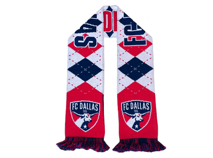 FC Dallas Texas Original Argyle Scarf